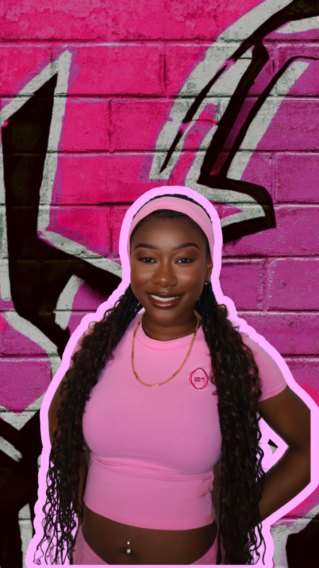 JC Pink top