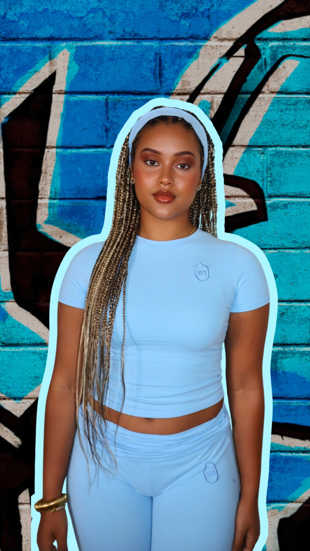 JC Blue top